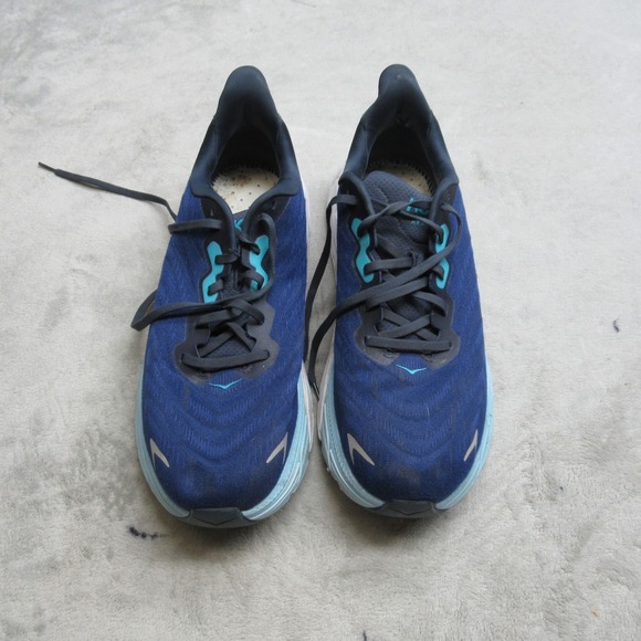 Hoka Men Shoes 12 D Blue Arahi 6 Cushioned Lightweight Running Athletic Training main image 9